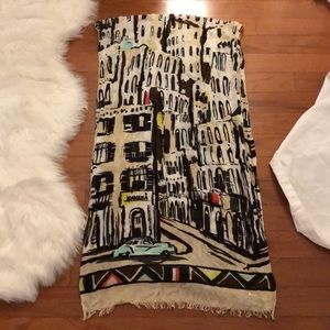 Kate spade LIMITED EDITION Havana landscape scarf